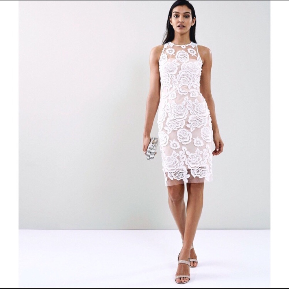 NWT Reiss Floral Lace Dress